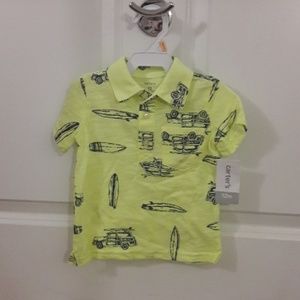 2 Shirts neon yellow 12months